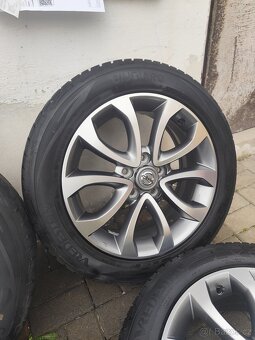 ALU 5x114.3 r17 NISSAN + PNEU - PĚKNÁ SADA - 4