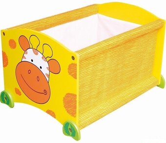 Dřevěné úložné boxy na hračky - 4