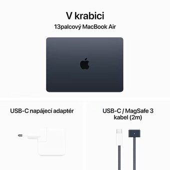 +++ Apple MacBook Air M3 - 16GB, 256GB - 2 roky záruka +++ - 4