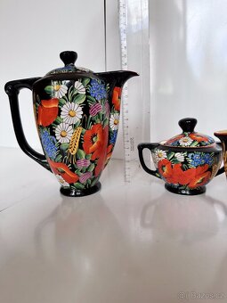 Keramická konvička, cukřenka, mléčenka - 4
