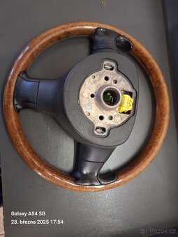 Volkswagen dřevěný volant - 4