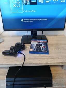 Playstation 4 PRO 1TB + Ovladač + 1 hra - 4
