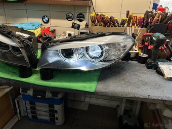 BMW 5 F10/11 nedynamic xenon, přestavba na Bi-LED - 4