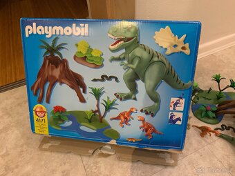 Playmobil 4171 Tyranosaurus Rex a Velociraptoři - 4