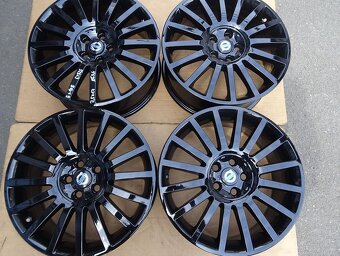 Alu disky černé origo Ford, 17",  5x108, ET 52,5 ,šíře 7,5J - 4