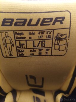 Hokejové kalhoty Bauer Supreme, vel. Jr. L - 4