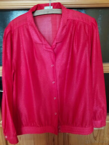 retro košilové halenky, saka, tuniky - 4