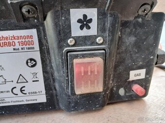 Plynové topidlo rothenberger - 4