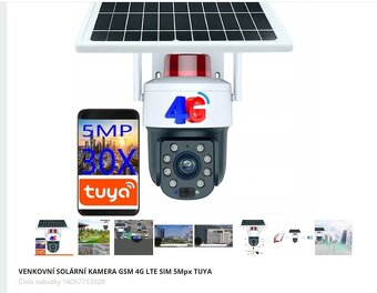 4g SIM PTZ kamera 30x zoom - 4