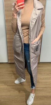 Dlouhá zimní vesta - 4