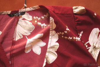 maxi zavinovací šaty vel.M - 4