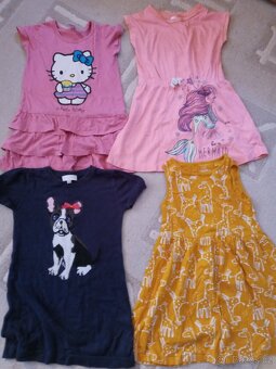 Dětské dívčí oblečení 5-7 let (celkem 28 kusů) - 4