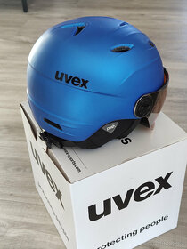 Juniorská lyžařská helma UVEX 54-56cm - 4