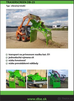 Třídič zeminy Traserscreen DB-25 - 4