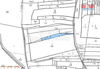 Prodej lesa, 2078 m², Skály - 4