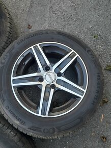 Peugeot / Citroën sada letních pneumatik 15" vč. alu disků - 4