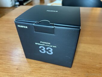 Objektiv Fujifilm XF 33mm f/1.4 R LM WR - 4