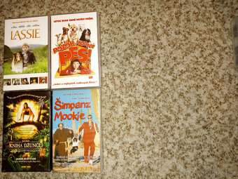 VHS 01 FILMY SO ZVIERATAMI a Romantické originál videokazety - 4