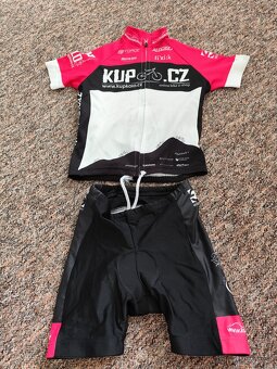 Dětský cyklo set (dres + kraťasy) - 4