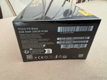 POCO F6 8GB 256GB nový zabalený - 4