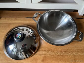 Zepter pánve,Wok,kastrol, tlaková poklice, hrnec 9l, 5l, 4l - 4