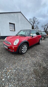 červený Mini Cooper R 50, 1.6. Benzín, manuál - 4