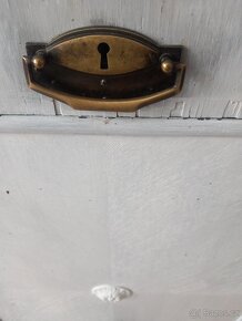 Komoda z masivu, starožitna, vyrobena na zakázku, z 20.let - 4