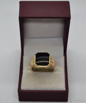 Zlatý pánský prsten - 4