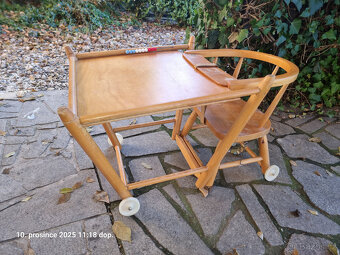 Dětská jídelní židlička Retro - 4