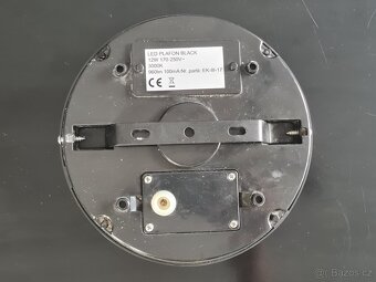 581 - koupelnové stropní svítidlo LED PLAFON BLACK - 4