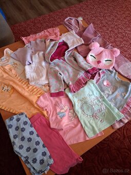 Holčičí oblečení vel.80-86 - 4