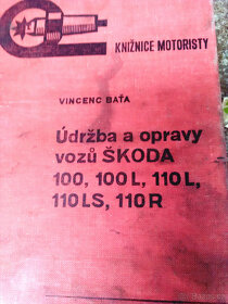Knihy údržby a oprav Škoda 100L, 110L, 110LS, 110R - 4