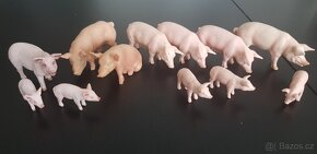 Schleich Farma králík prase ovce jehňe - 4