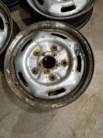 4ks 16" plech disku 5x160 ford transit - 4