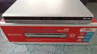 DVD rekordér Sony RDR-HX520 - 4