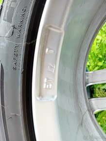ALU 8x18, 5x108 ET 42 s letními pneu NOVÈ  SLEVA - 4
