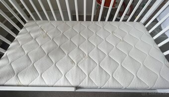 Dětská postýlka 120x60 bílá - 4