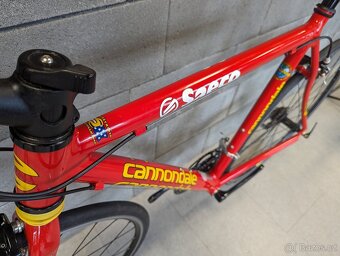 2001 Cannondale Silkroad Saeco, původní osazení, 54 - 4