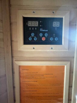 HEALTHLAND Infrasauna Deluxe 4005 Carbon rohová - 4