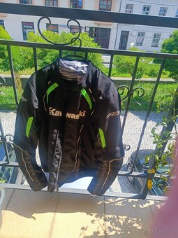Motorkářská bunda Kawasaki - 4