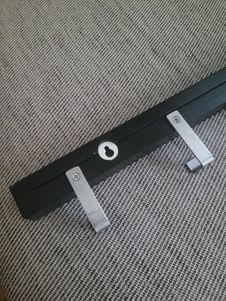 Černý věšák na zeď zn. IKEA - 4
