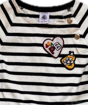 Krásné holčičí nové šatičky Petit Bateau vel.110 - 4