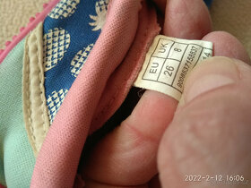 Dívčí plavecké boty k bazénu i k moři, vel.26 - 4