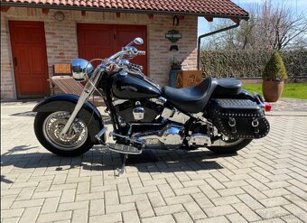 Harley - Davidson, černý Softail Heritage 88´ inch. - 4