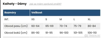 Dámské snowboard lyžařské kalhoty vel. L - XL - 4