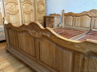 Dubová celomasivní ložnice, TOP zpracování - 4