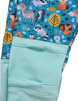 Dětské softshellové kalhoty vel.122 - 4