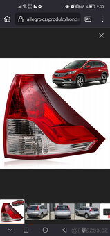 Pravé zadní světlo HONDA CR-V IV 2012-2015 - 4