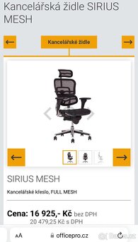 kancelářská židle Office Pro Sirius - 4