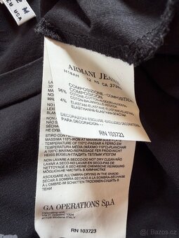 Nové triko zn.Armani Jeans tričko - 4
